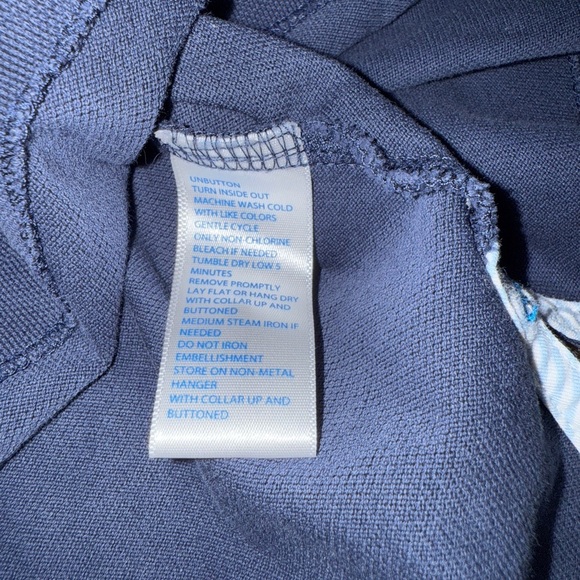 Southern Tide Blue Polo Shirt Classic Style - Picture 5 of 6